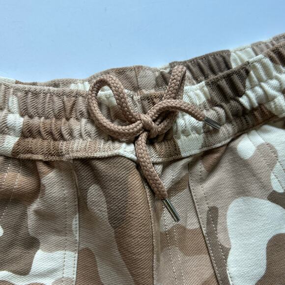 Lands' End Kids Drawstring Elastic Brown Camo Jogger Pants S Small 6-7 NWOT - Picture 3 of 8